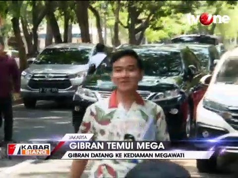 Gibran Rakabuming Temui Mega Minta Restu Jadi Wali Kota Solo