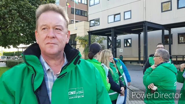 Grèves dans les soins de santé à Mons-Borinage