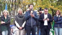 Salvini a Valfabbrica (Perugia). Mancano solo tre giorni e libereremo l'Umbria (24.10.19)