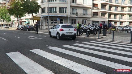 Piolle parle de la sécurité routière à Grenoble