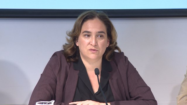 Colau asegura que la exhumación de Franco no es suficiente