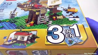 LEGO Creator Lakeside Hut (31010) - Toy Unboxing and Speed Build