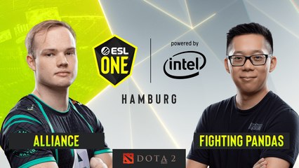 Dota2 - Alliance vs. Fighting PandaS - Game 1 - Group A - ESL One Hamburg 2019