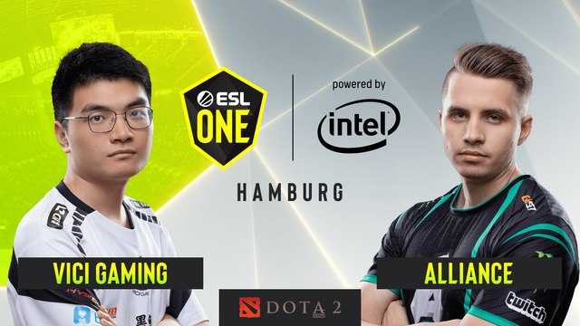 Dota2 - Alliance vs. ViCi Gaming - Game 2 - Group A - ESL One Hamburg 2019