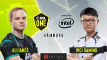 Dota2 - Alliance vs. ViCi Gaming - Game 1 - Group A - ESL One Hamburg 2019