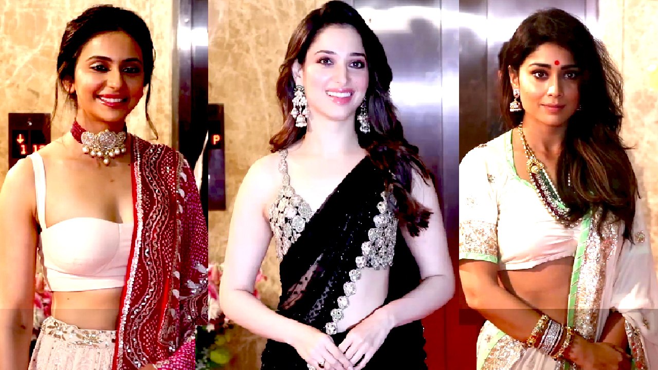 Celebrity Diwali | Gorgeous Tamannaah |  Diwali Celebration