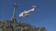 Restos de Franco salieron del Valle de los Caídos en helicóptero