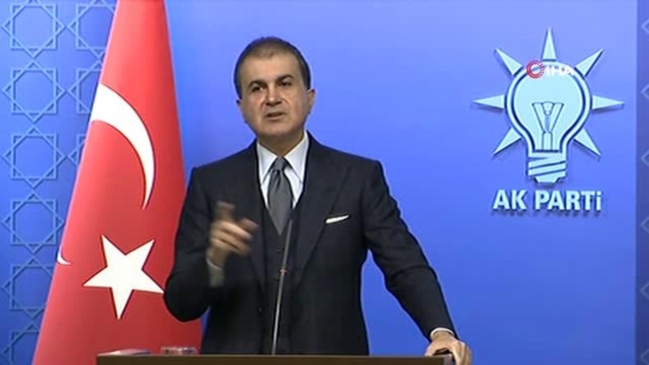 AK Parti Sözcüsü Ömer Çelik: "Kılıçdaroğlu geçmişte YPG terör örgütü değil demişti.