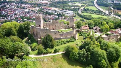 Lörrach von oben - Deutschland von oben - Rundflug über der Kreisstadt im Südwesten von Baden-Württemberg - Karrideo Image- und Eventfilmproduktion