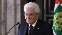 Roma - Mattarella alla cerimonia celebrazione de I Giorni della Ricerca (24.10.19)