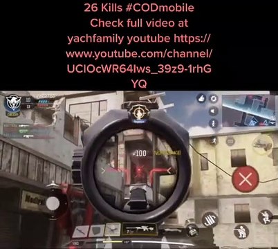Insane call of duty mobile game ...26 kills #callofduty #callofdutymobile #cod #codmobile