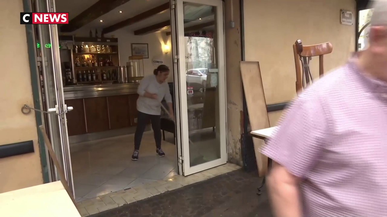 Un mur d'eau est tombé sur l'ouest varois