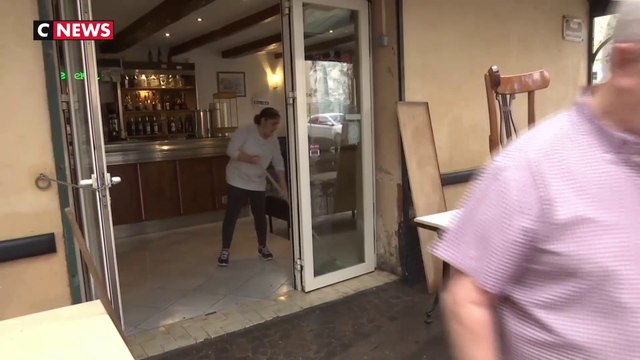 Un mur d'eau est tombé sur l'ouest varois