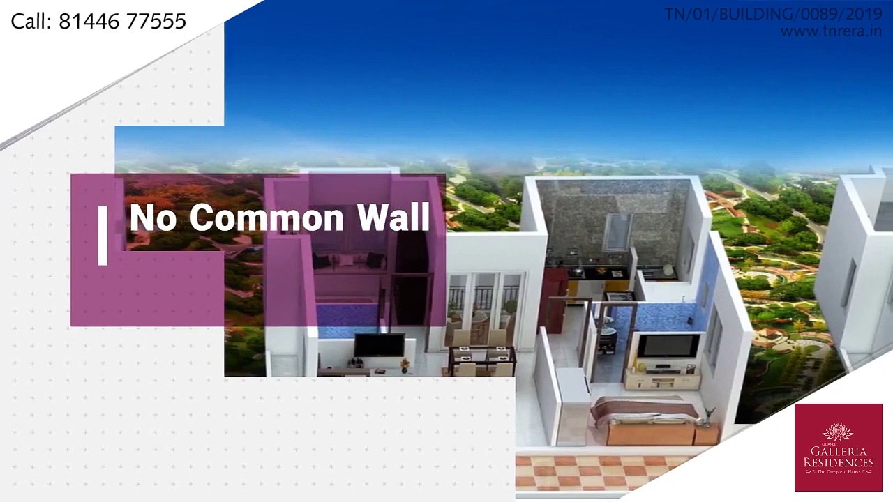 Alliance Galleria - flats for sale in Pallavaram Chennai