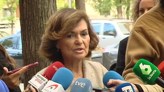 Carmen Calvo sobre el Valle de los Caídos: Será un lugar de justicia para los dos bandos