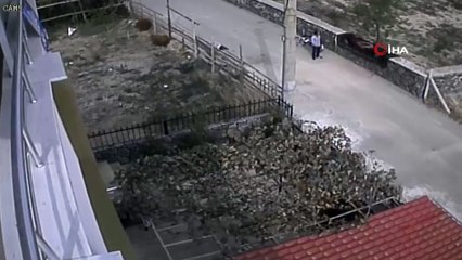 Kameraya yakalanan şüpheli: “Hırsız kel, benim 1 metre saçım var”