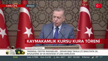 Kaymakamlık kursu kura töreni
