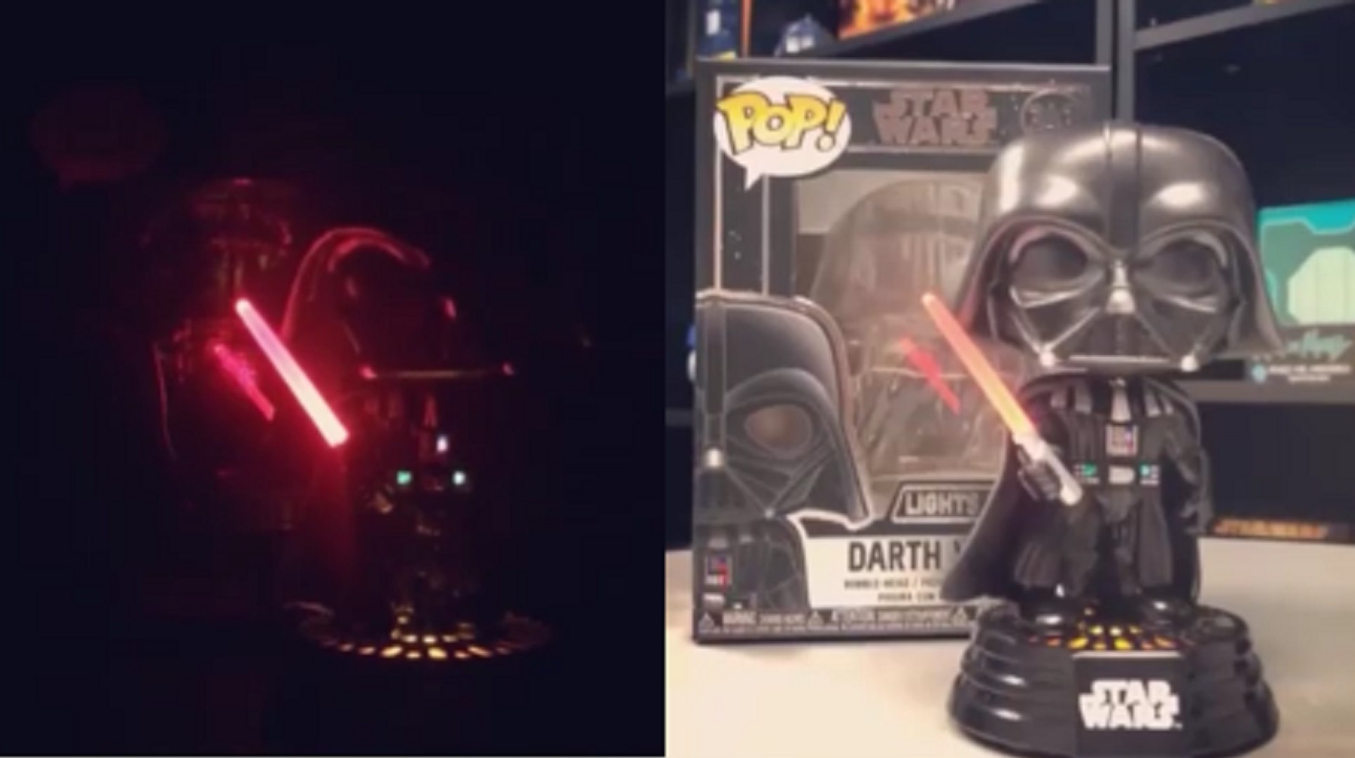 funko pop darth vader glow in the dark