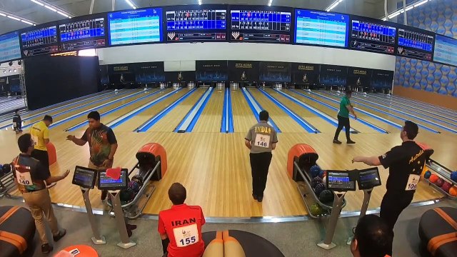 Men's Doubles Squad 2 - Lanes 33-40 - 25th Asian Tenpin Bowling Championships 2019