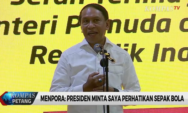Menpora Zainudin Amali: Presiden Minta Saya Perhatikan Sepak Bola
