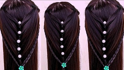 Best Hairstyle For Party/Easy Hairstyle For Wedding/Beautiful Hairstyle For Special Occasion/Daily Life Easy Hairstyle/Easy Hairstyle For Long Hair