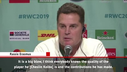 Losing winger Kolbe a 'big blow' for Springboks