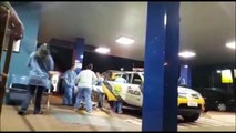 Polícia x polícia: vídeo mostra desespero quando mulher baleada chega ao HU em viatura da PM