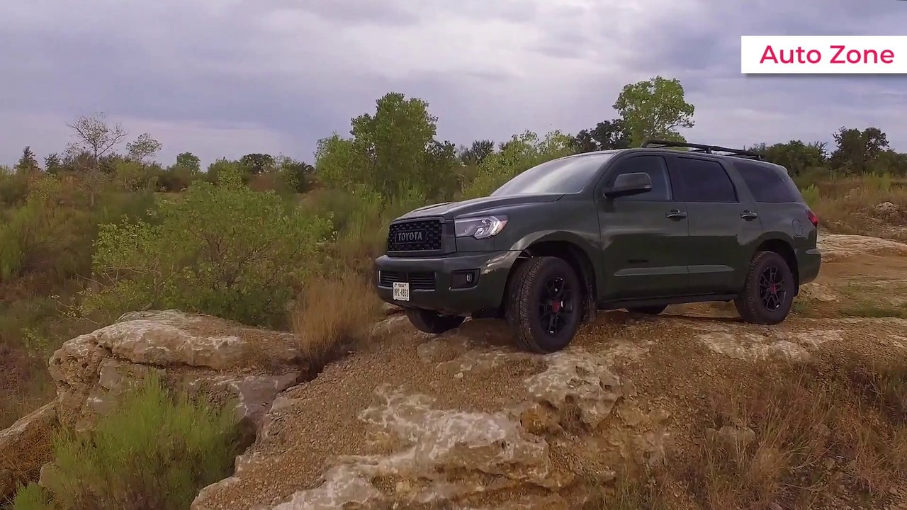 2020 Toyota TRD Pro Sequoia interior, exterior and test drive