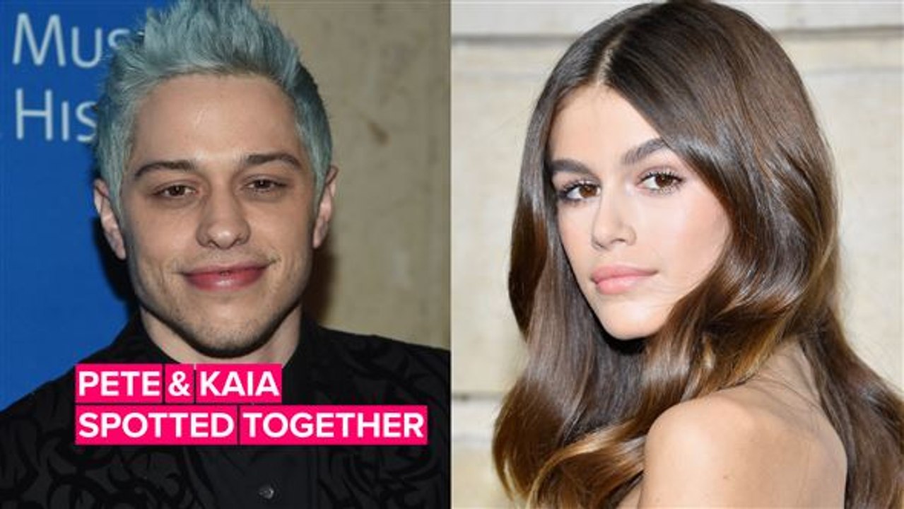 Pete Davidson moves on to... Kaia Gerber?