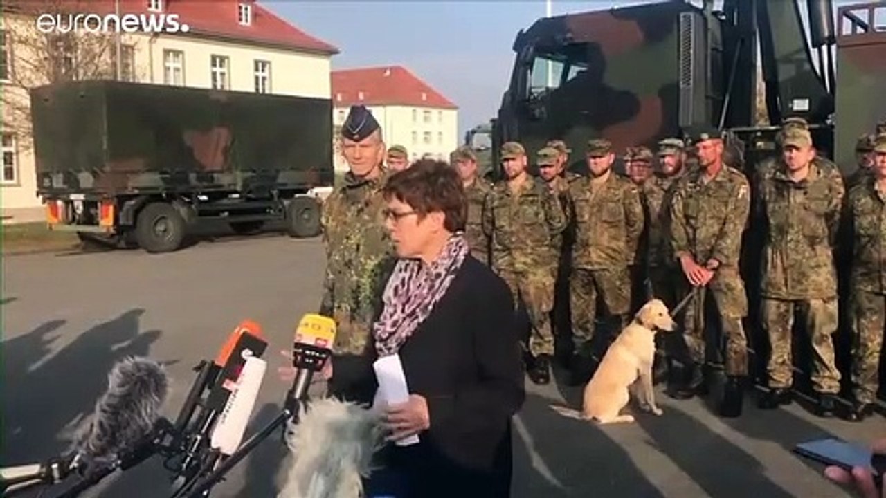 Aufschrei: Kramp-Karrenbauer spricht von 'Annexion' durch Türkei