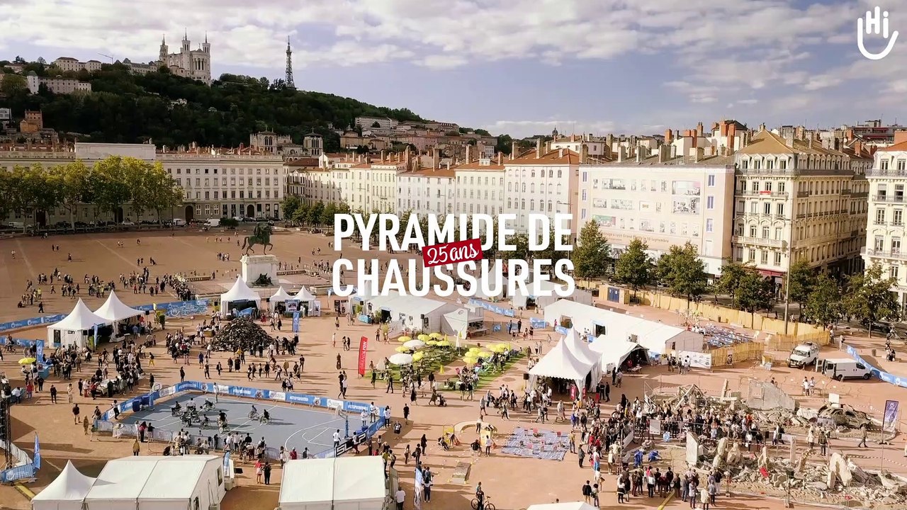 Handicap International - Pyramide de chaussures 2019