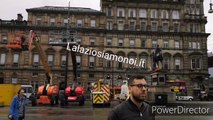 Video / Lazio, ecco Glasgow: le immagini della città scozzese