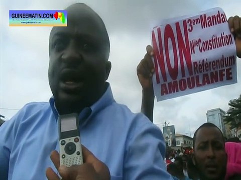 Marche des opposants à un 3ème mandat : la réaction de Me Pépé Antoine Lamah