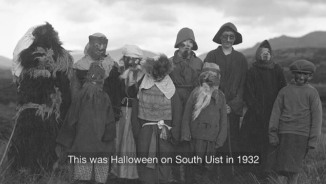 Halloween in Scotland: Scottish people used to use sheep faces for Halloween masks