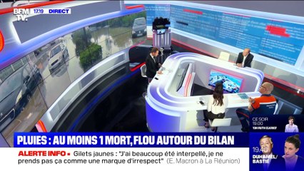 Le flou autour du bilan des intempéries: au moins un mort (1/2) - 24/10