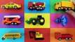 Cars for kids, Toys review and learning name and sounds School Bus, vehicles, Excavator toy