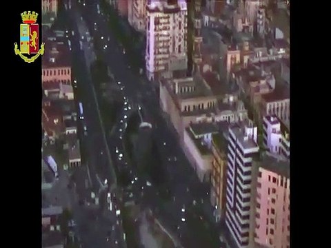 Napoli - Operazione anticamorra con 23 arresti, racket su lavori in via Marina (24.10.19)