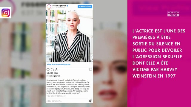 Harvey Weinstein : Rose McGowan contrainte au silence, elle porte plainte