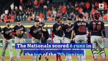 Nationals Take 2-0 World Series Lead Behind Wild 7th Inning