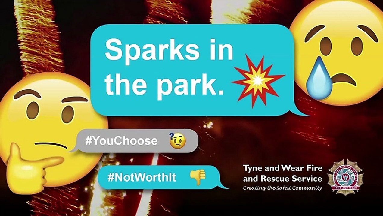 Fire service campaign Sparks in the Park raising awareness for fireworks risk