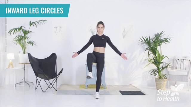 Inward leg circles - Step to Health
