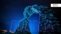 Iconic Structures Lighting Up The Dee Valley