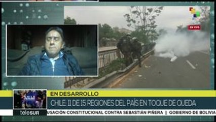 Huilcamán: El pueblo mapuche nos unimos al paro nacional en Chile