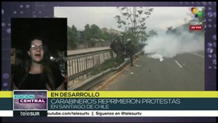 Protestas sociales en Chile cada día son más numerosas