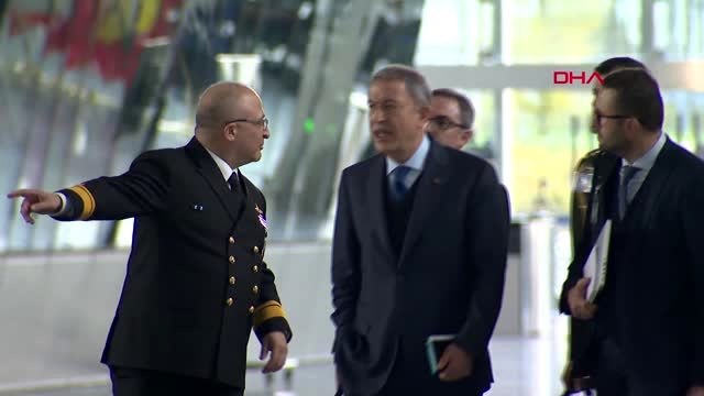 Hulusi akar, nato savunma bakanları toplantısı'na katıldı