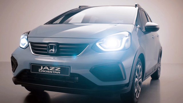 La Honda Jazz Crosstar hybride reprend des attributs de crossover