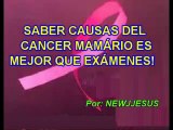 ES MEJOR SABER SABER CAUSAS DE CÁNCER, QUE ANÁLISIS!