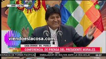Evo Morales usa lenguaje VULGAR en conferencia de prensa internacional