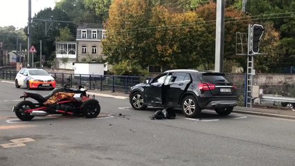 Accident à Pepinster