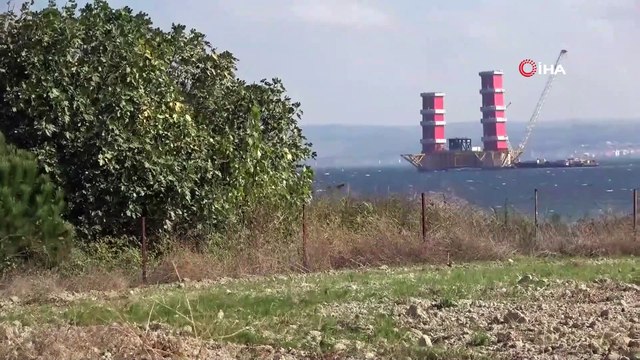 1915 Çanakkale Köprüsü'nün Ayakları Yükseliyor